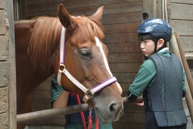 「遠野馬の里 乗馬スポーツ少年団」