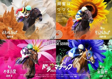 ダートグレード競走第2弾「クラスターカップ(JpnⅢ)」開催!